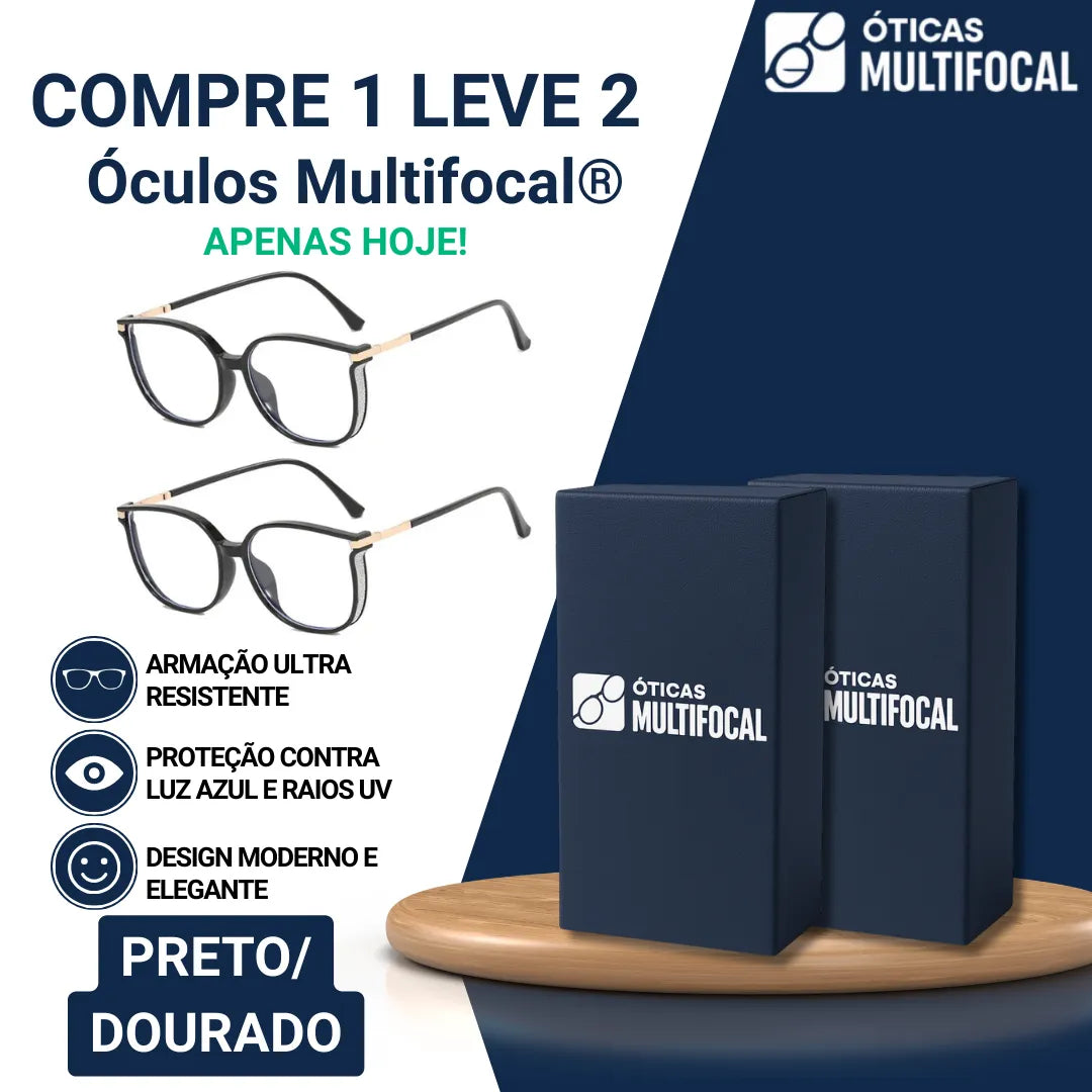 [COMPRE 1 LEVE 2] Óculos Multifocal® - Monte seu Kit