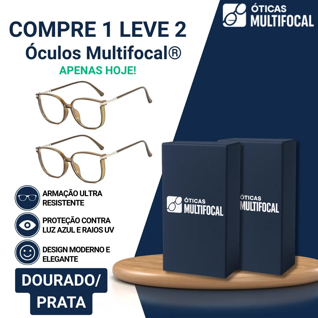 [COMPRE 1 LEVE 2] Óculos Multifocal® - Monte seu Kit