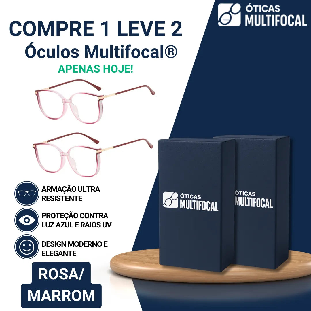 [COMPRE 1 LEVE 2] Óculos Multifocal® - Monte seu Kit