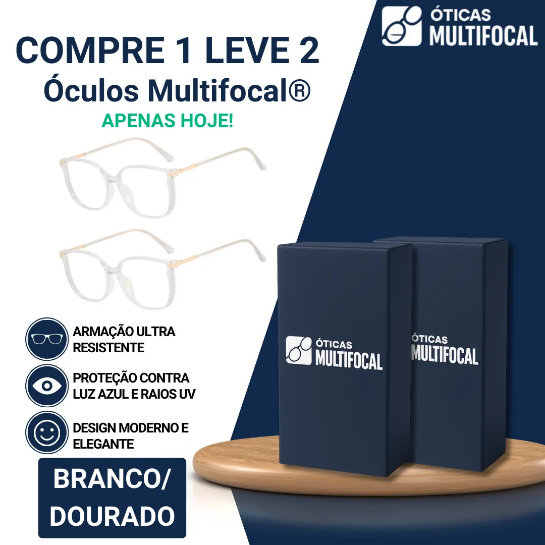 [COMPRE 1 LEVE 2] Óculos Multifocal® - Monte seu Kit