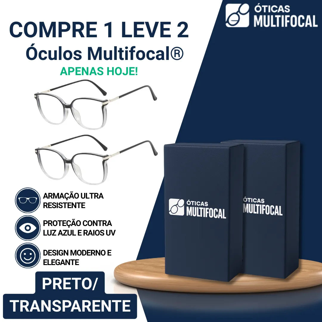 [COMPRE 1 LEVE 2] Óculos Multifocal® - Monte seu Kit