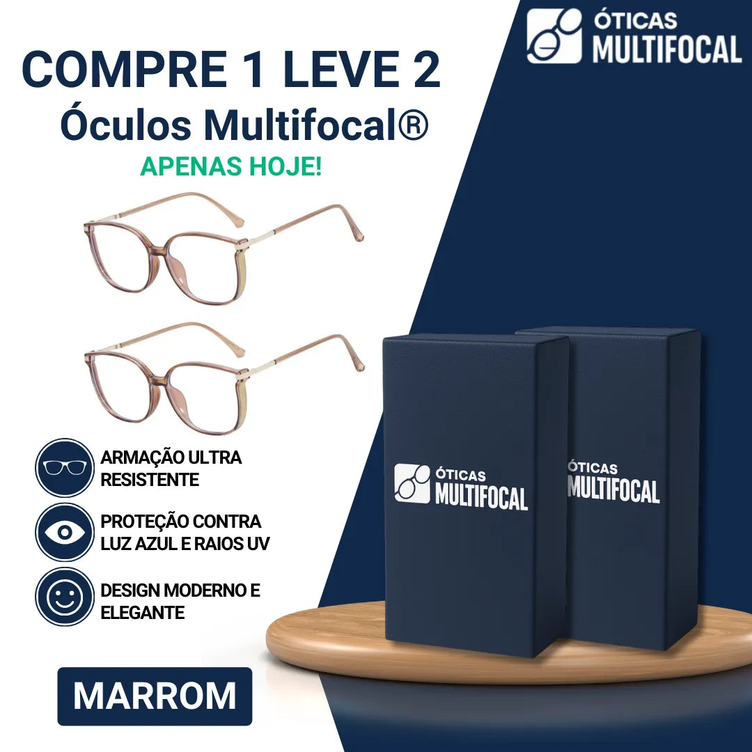 [COMPRE 1 LEVE 2] Óculos Multifocal® - Monte seu Kit